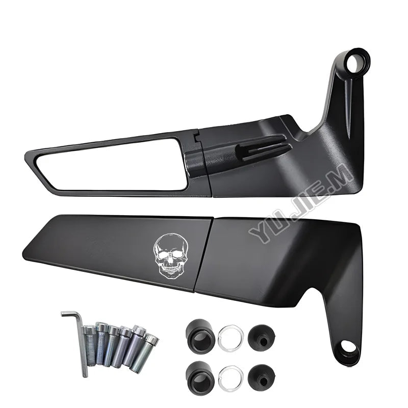 For BMW HP2 Sport HP4 HP2 EnduRo HP 2 4 Motorcycle CNC Rearview Mirror Fixed Wing - PCWLDASHRES