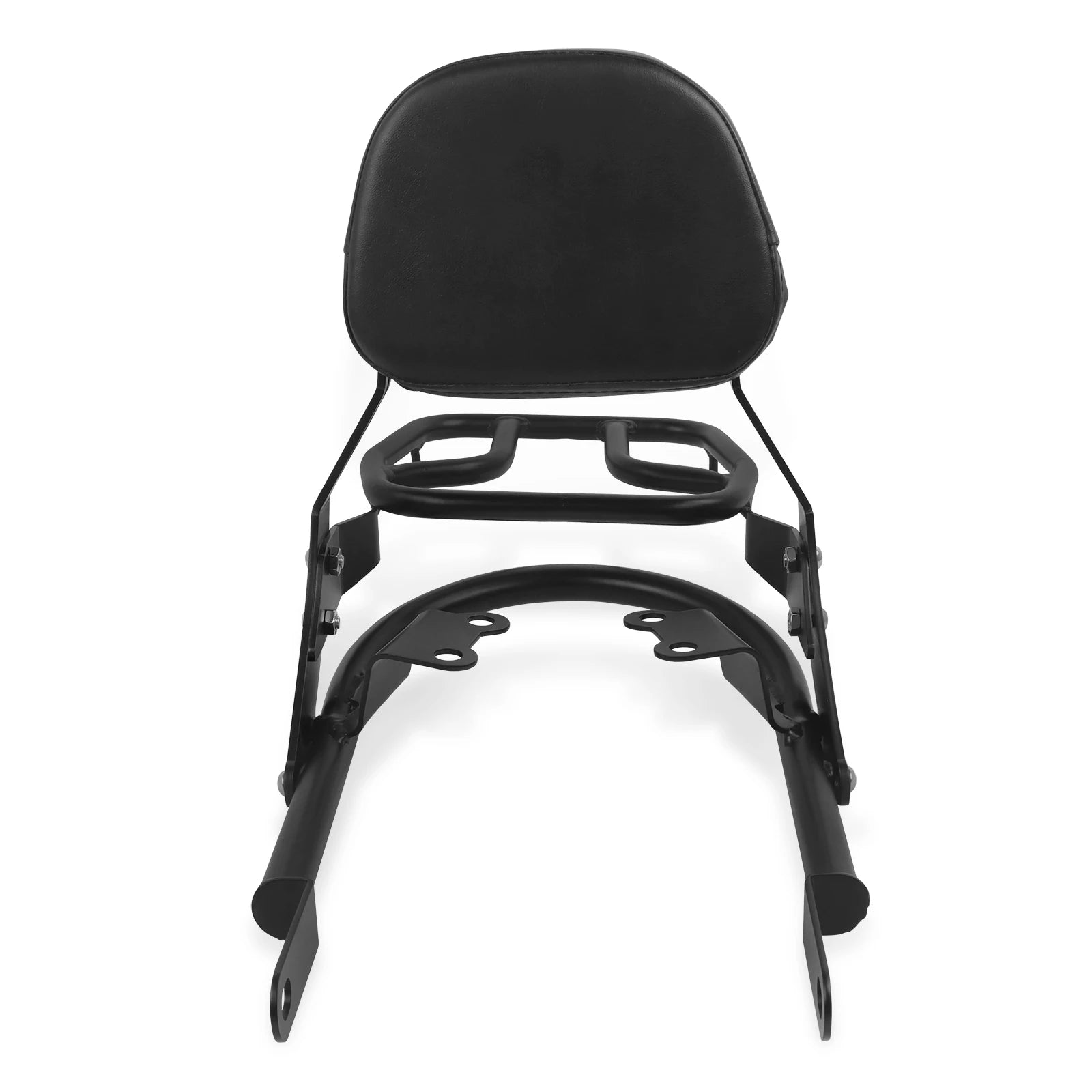 For Bonneville T100 T 100 T120 T 120 Street Twin 900 Scrambler 16 - 24 Detachable Backrest Sissy Bar With Rear Luggage Rack Pad - PCWLDASHRES