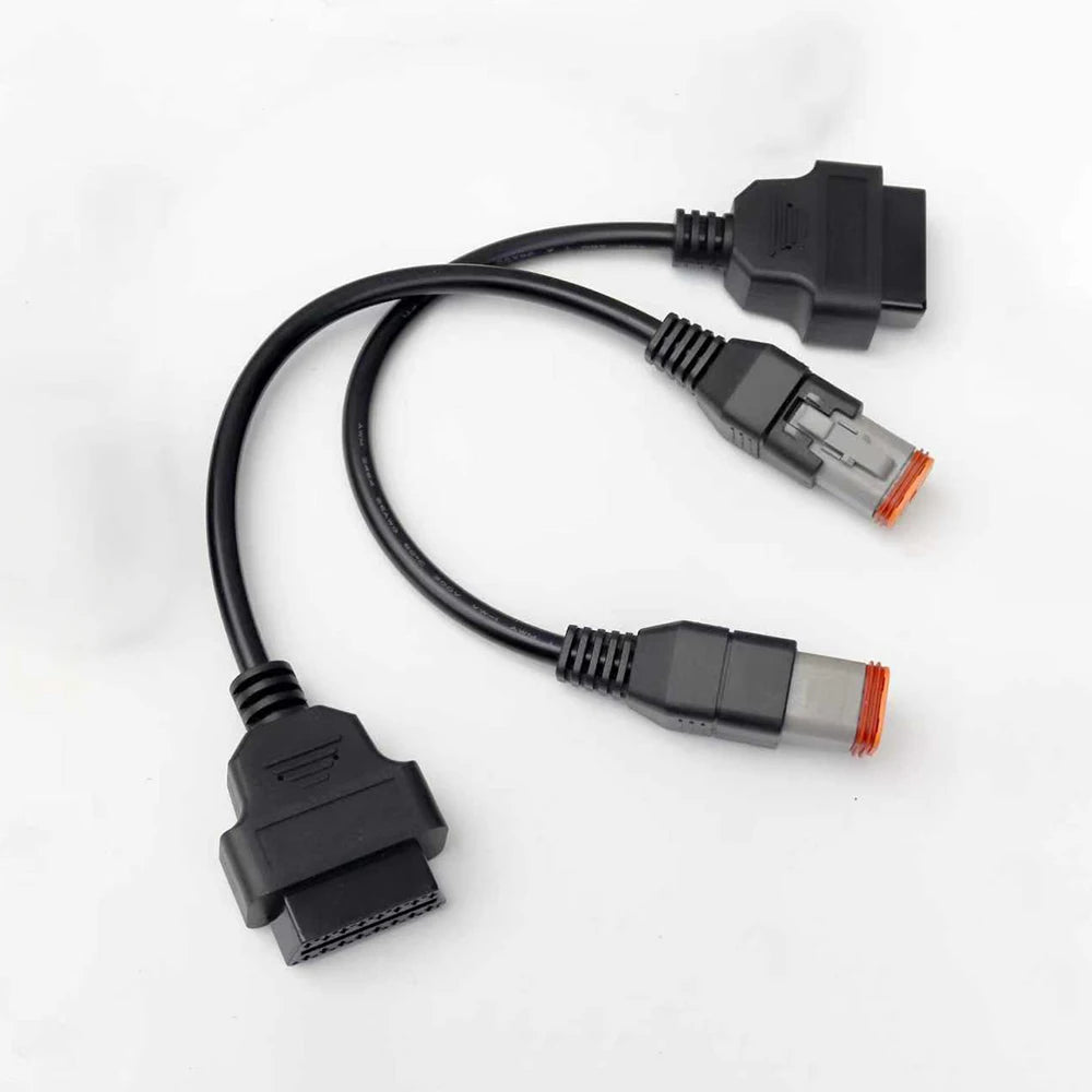 For Harley Davidson Motorcycle OBDII Diagnostic Connector for Sporster/Softtail/Dyna/Touring/Street OBD Diagnostic Adapter Cable - PCWLDASHRES