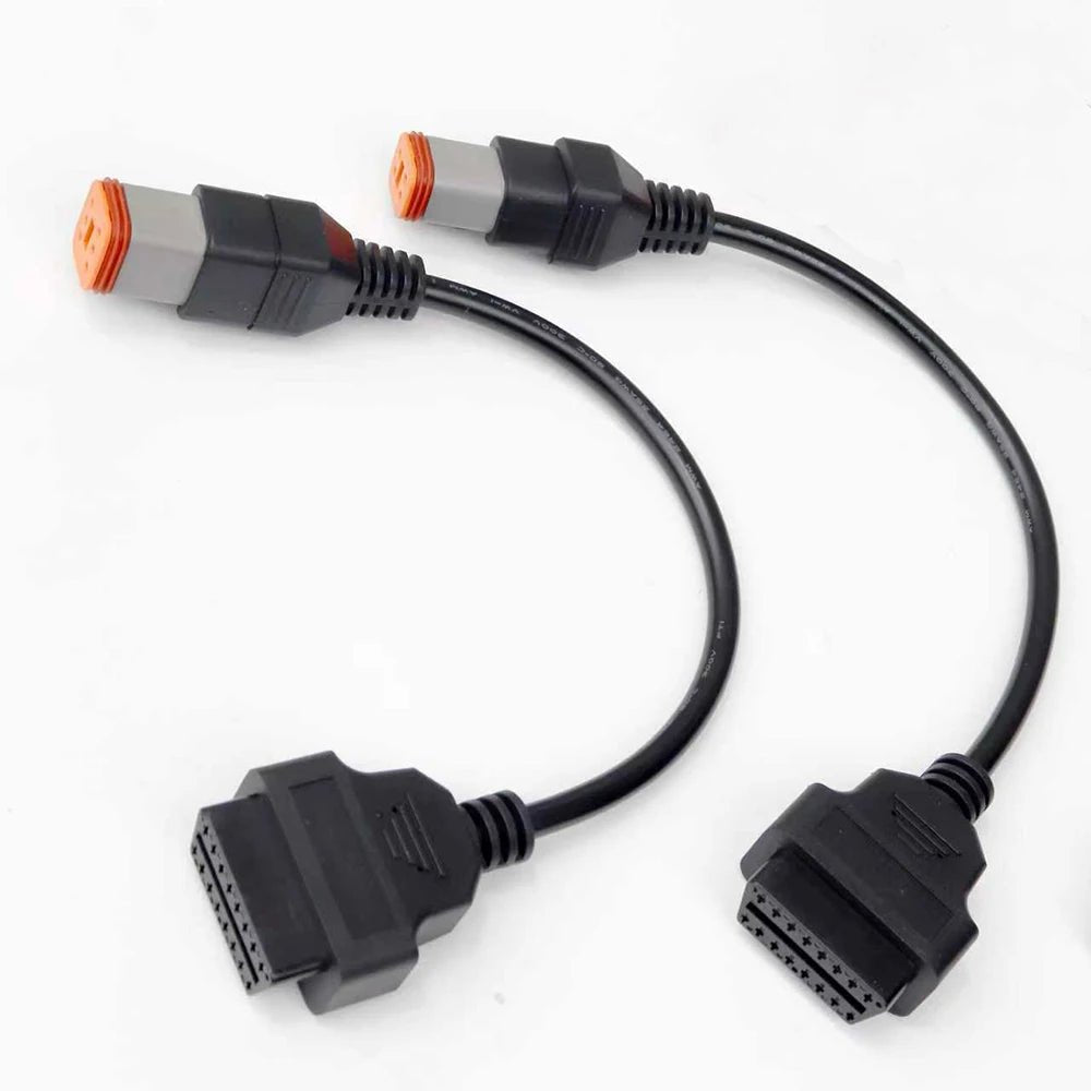For Harley Davidson Motorcycle OBDII Diagnostic Connector for Sporster/Softtail/Dyna/Touring/Street OBD Diagnostic Adapter Cable - PCWLDASHRES
