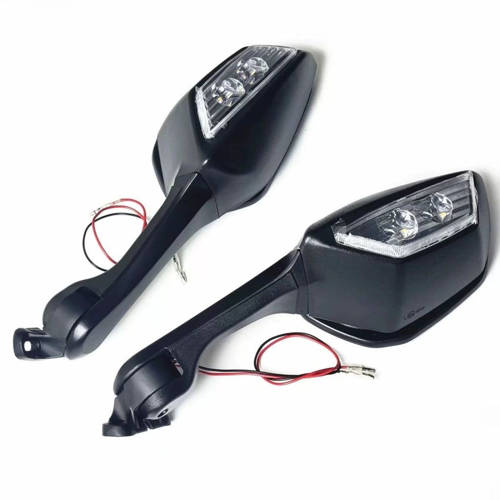 For KAWASAKI NINJA ZX10R ZX - 10R ZX 10R 2011 - 2015 2014 Motorcycle Mirror LED Turn Light Signals Moto Rear View Rearview Mirrors - PCWLDASHRES