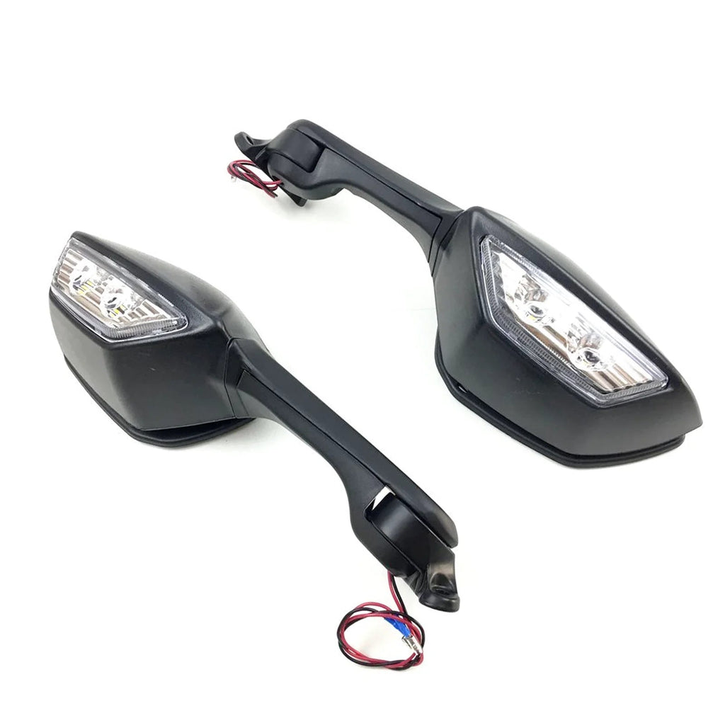 For KAWASAKI NINJA ZX10R ZX - 10R ZX 10R 2011 - 2015 2014 Motorcycle Mirror LED Turn Light Signals Moto Rear View Rearview Mirrors - PCWLDASHRES