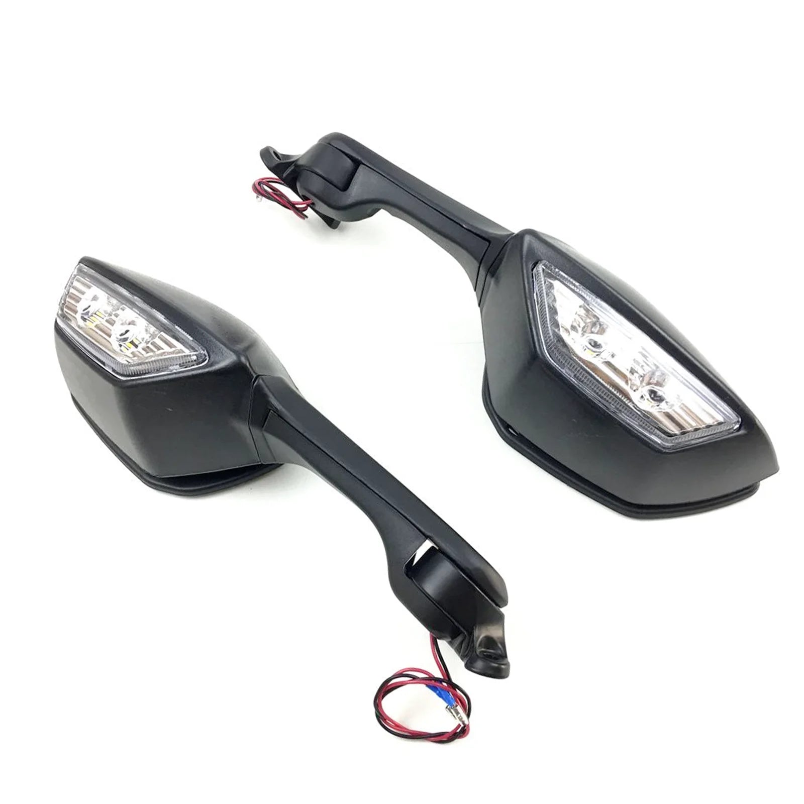 For KAWASAKI NINJA ZX10R ZX - 10R ZX 10R 2011 - 2015 2014 Motorcycle Mirror LED Turn Light Signals Moto Rear View Rearview Mirrors - PCWLDASHRES