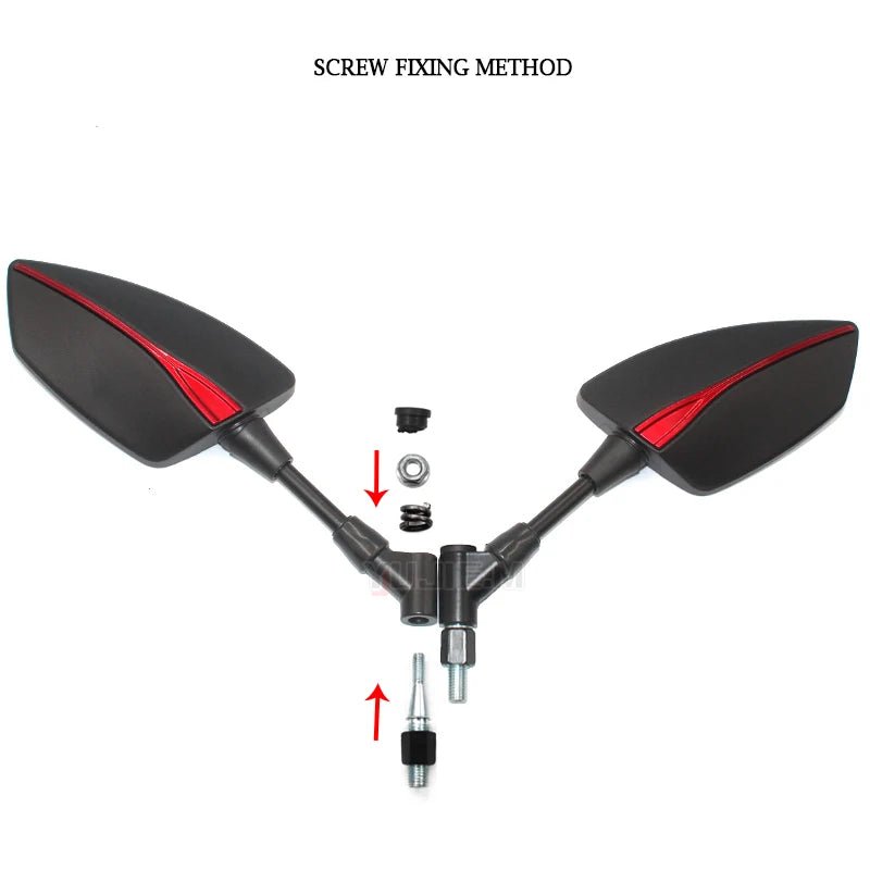 For Suzuki GSR 750 GSR 600 GSR 400 GSR400 GSR600 GSR750 Motorcycle Rearview Mirror,Side View Mirror - PCWLDASHRES