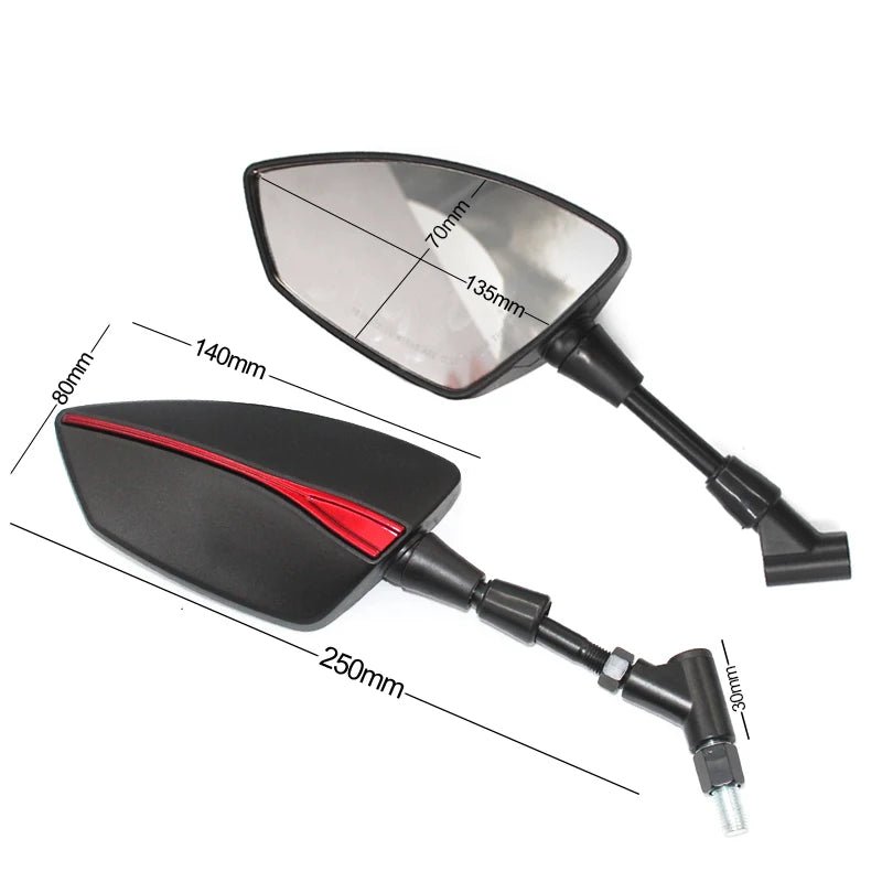 For Suzuki GSR 750 GSR 600 GSR 400 GSR400 GSR600 GSR750 Motorcycle Rearview Mirror,Side View Mirror - PCWLDASHRES