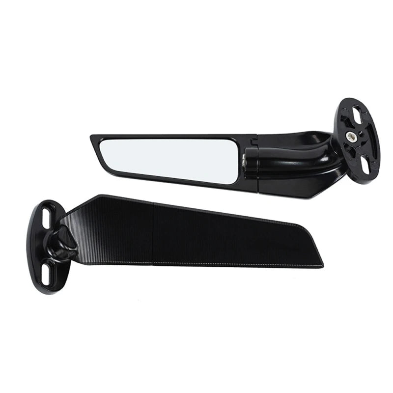 ForModified spoiler rearview mirror suitable for Kawasaki ZX12R, ZX14R, ZZR1400, and TR1400. - PCWLDASHRES