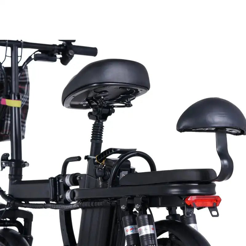 GLEERIDE A9 14" Mini Folding Electric Bike 500W Motor 48V 15Ah Battery - PCWLDASHRES