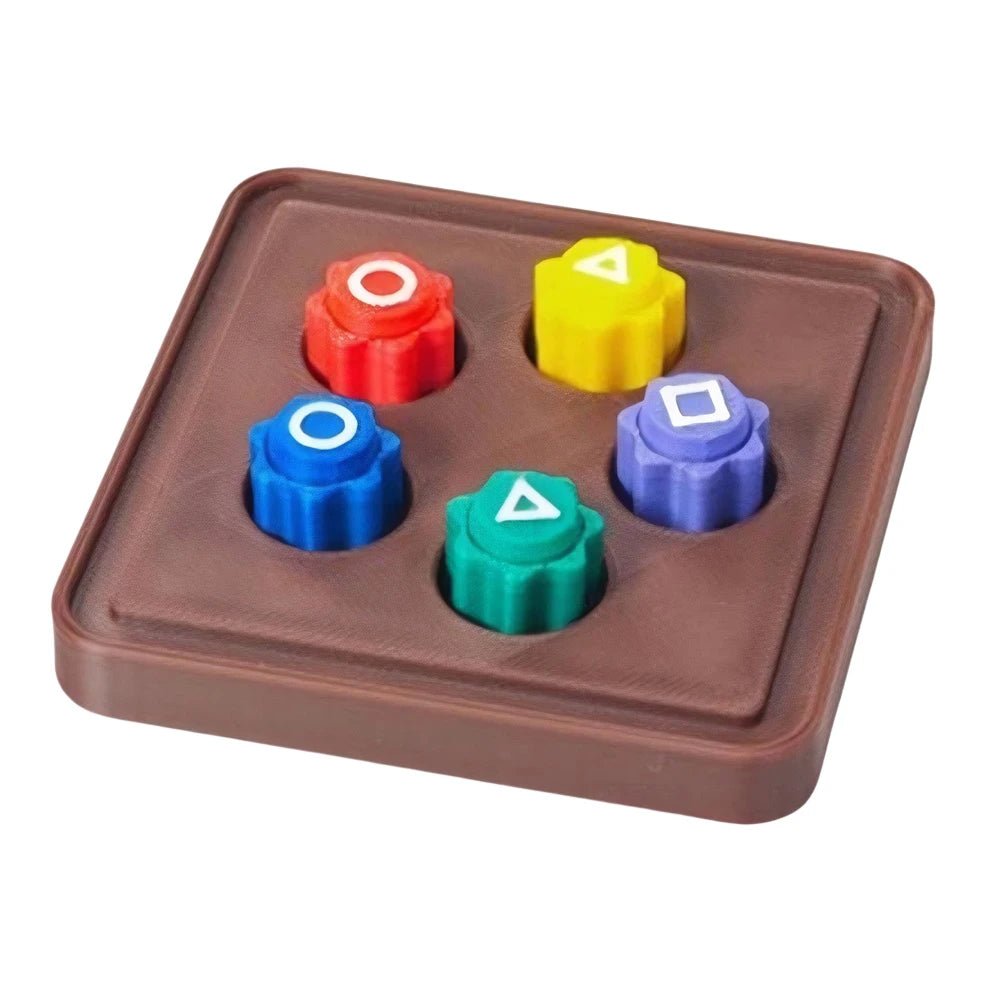 Gonggi Jack Stone Pebbles Set Korean Traditional Play Game Colorful Stone Catching Party Game Hand Eye Coordination Training Toy - PCWLDASHRES