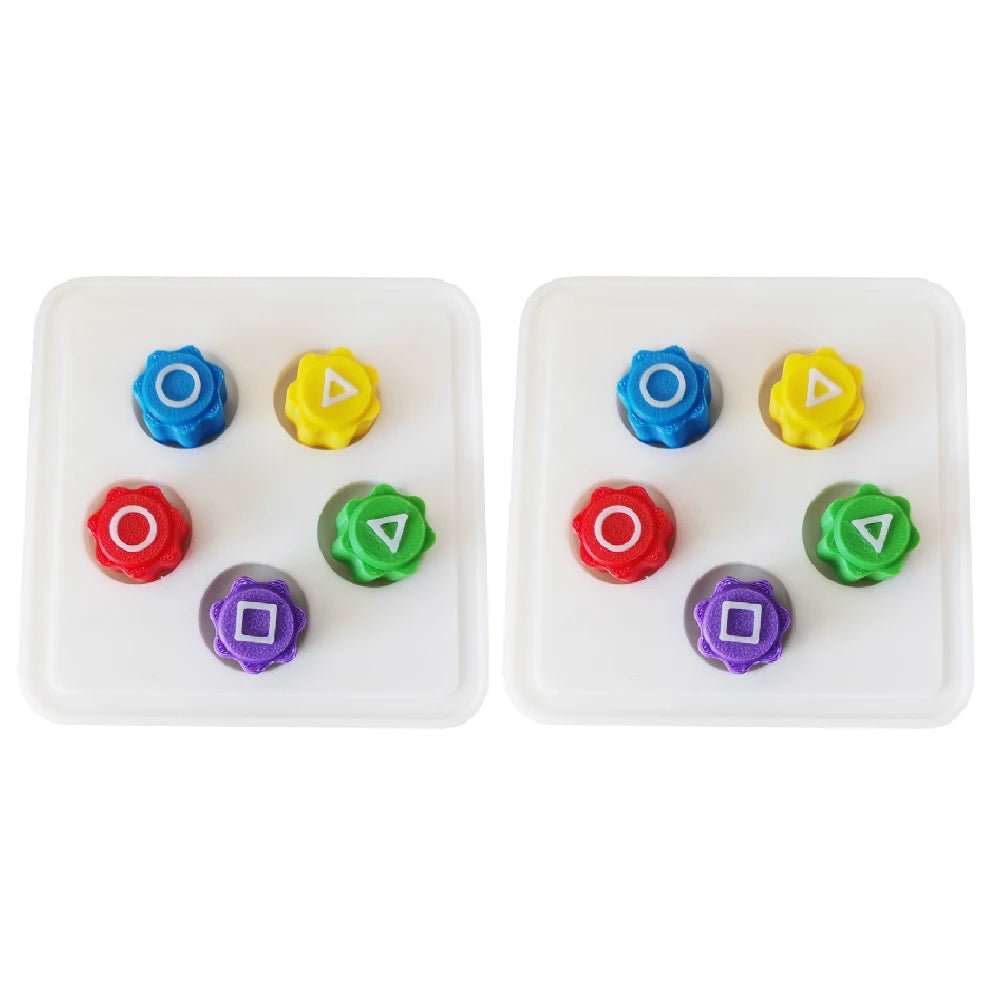 Gonggi Jack Stone Pebbles Set Korean Traditional Play Game Colorful Stone Catching Party Game Hand Eye Coordination Training Toy - PCWLDASHRES