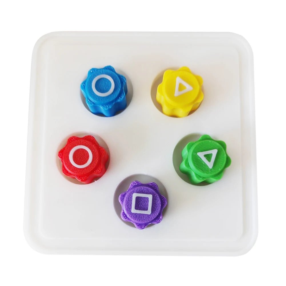 Gonggi Jack Stone Pebbles Set Korean Traditional Play Game Colorful Stone Catching Party Game Hand Eye Coordination Training Toy - PCWLDASHRES