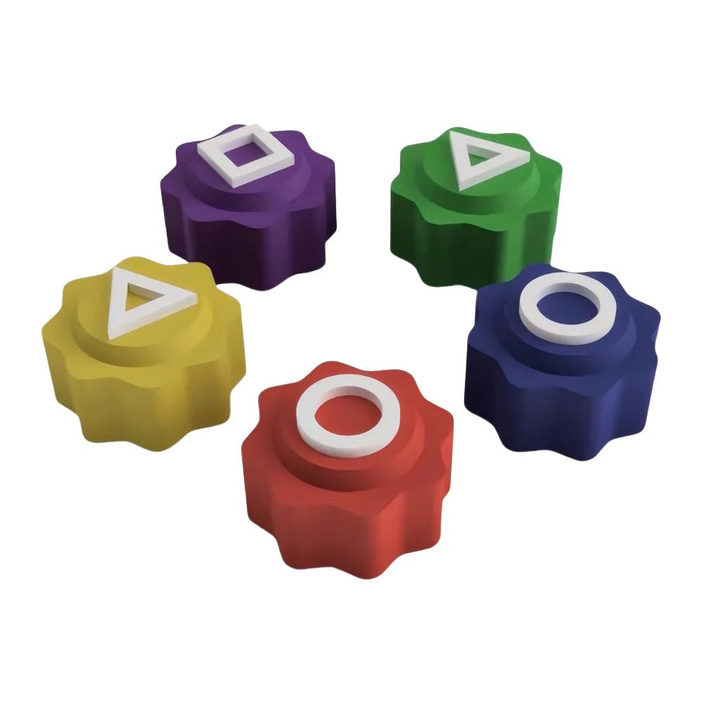 Gonggi Jack Stone Pebbles Set Korean Traditional Play Game Colorful Stone Catching Party Game Hand Eye Coordination Training Toy - PCWLDASHRES