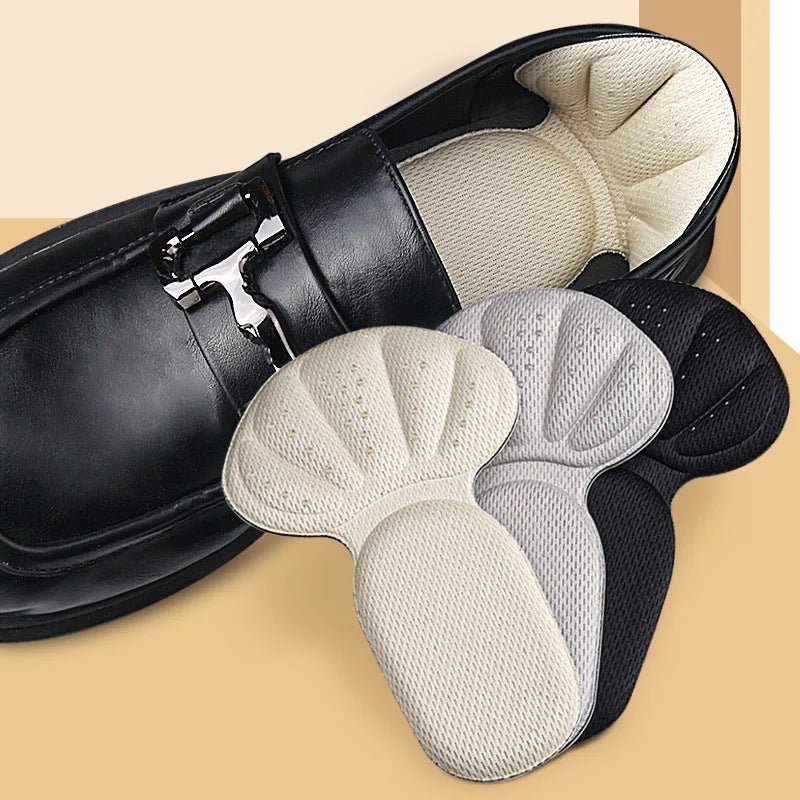 Heel Stickers Sneakers Heel Protection Pads Pain Relief Shoe Size Reducer Half Cushion Heel Inserts T - Shaped Shoe Foot Care Pad - PCWLDASHRES