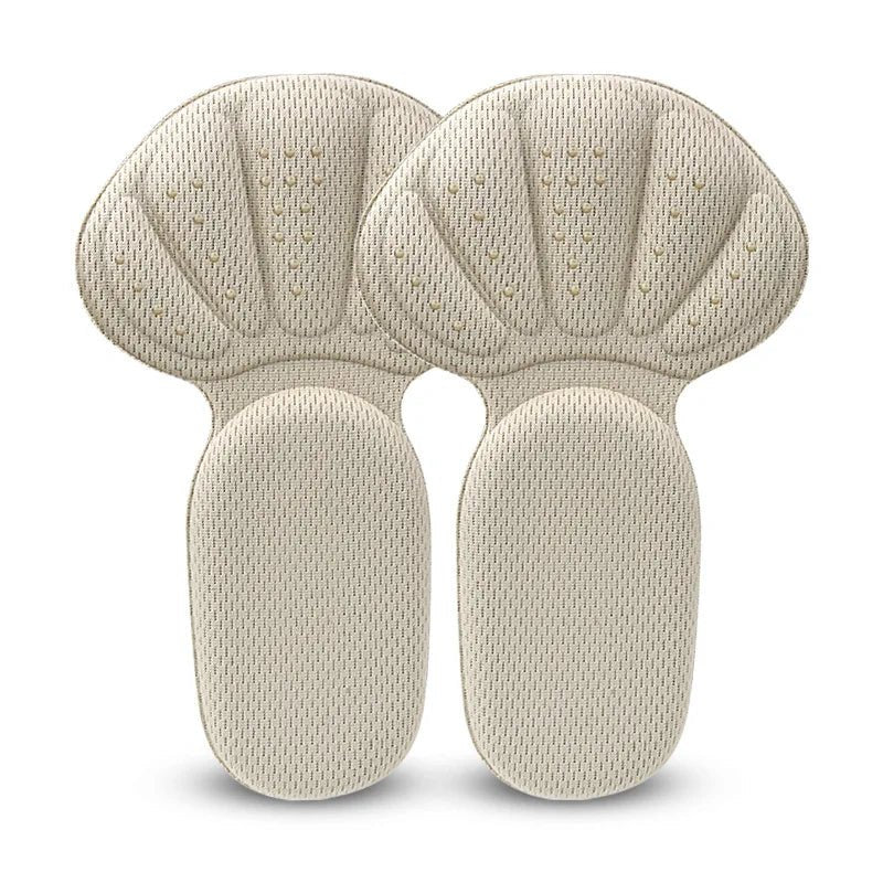Heel Stickers Sneakers Heel Protection Pads Pain Relief Shoe Size Reducer Half Cushion Heel Inserts T - Shaped Shoe Foot Care Pad - PCWLDASHRES