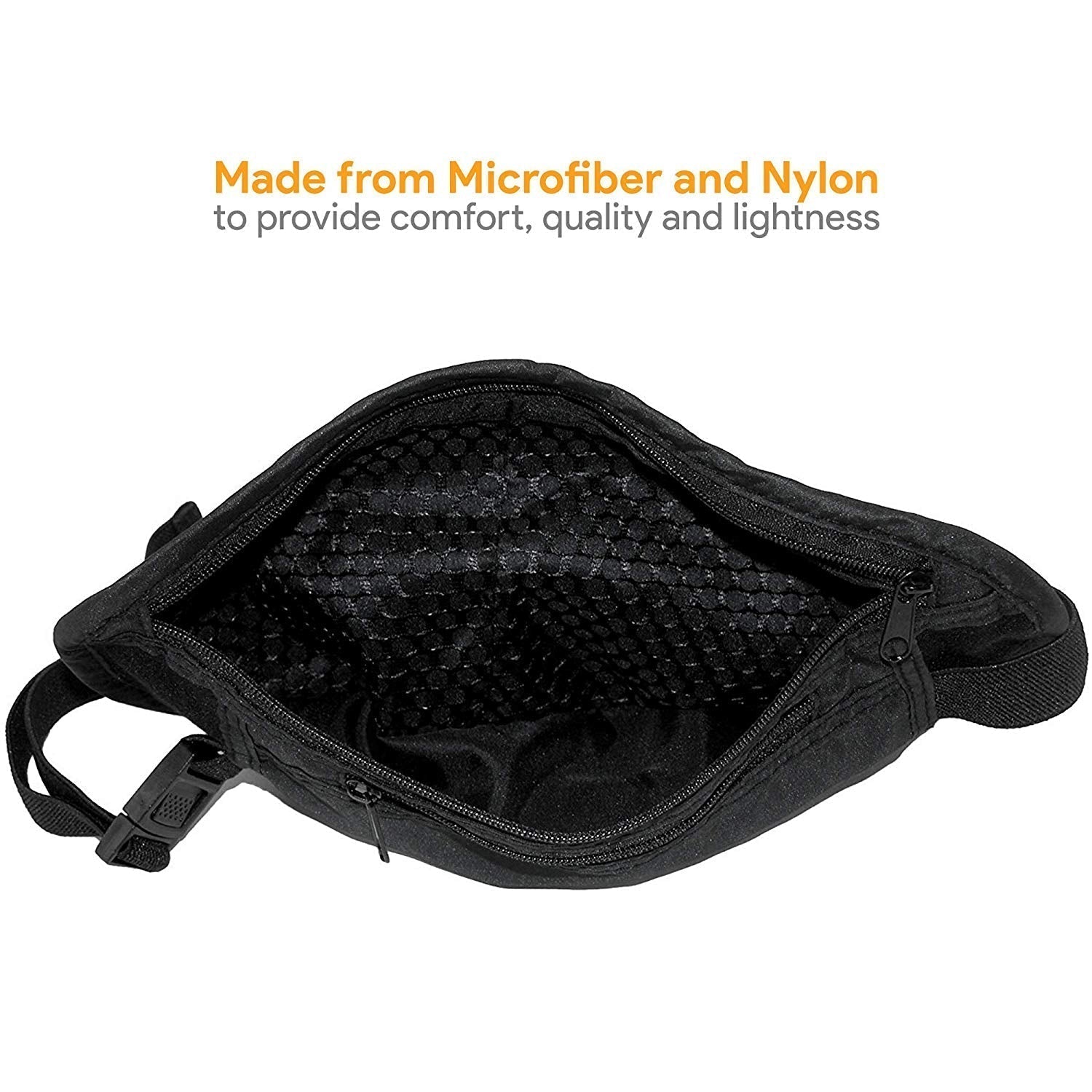 Hidden Security Waist Money Belt / Passport Belt - PCWLDASHRES