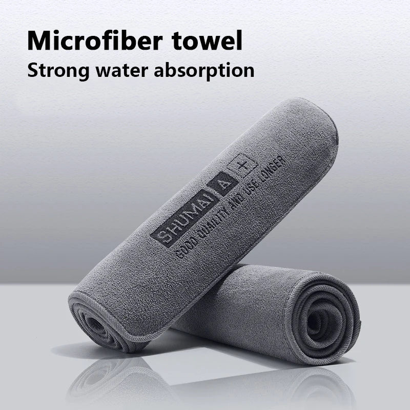 High - end Microfiber Auto Wash Towel Car Cleaning Drying Cloth Hemming Car Care Cloth Detailing Car Wash Towel - PCWLDASHRES