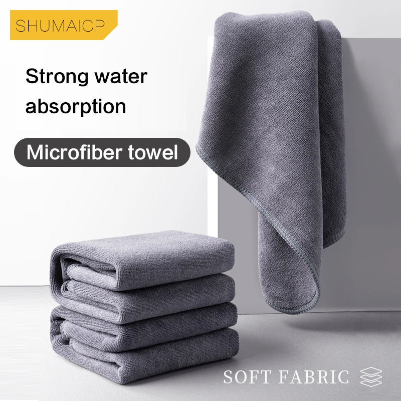 High - end Microfiber Auto Wash Towel Car Cleaning Drying Cloth Hemming Car Care Cloth Detailing Car Wash Towel - PCWLDASHRES