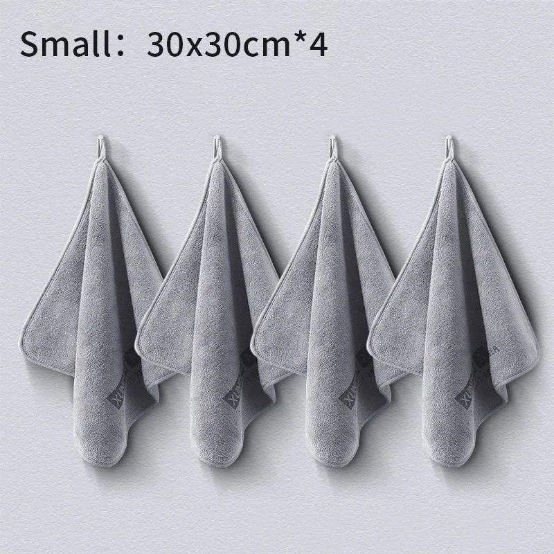 High - end Microfiber Auto Wash Towel Car Cleaning Drying Cloth Hemming Car Care Cloth Detailing Car Wash Towel - PCWLDASHRES