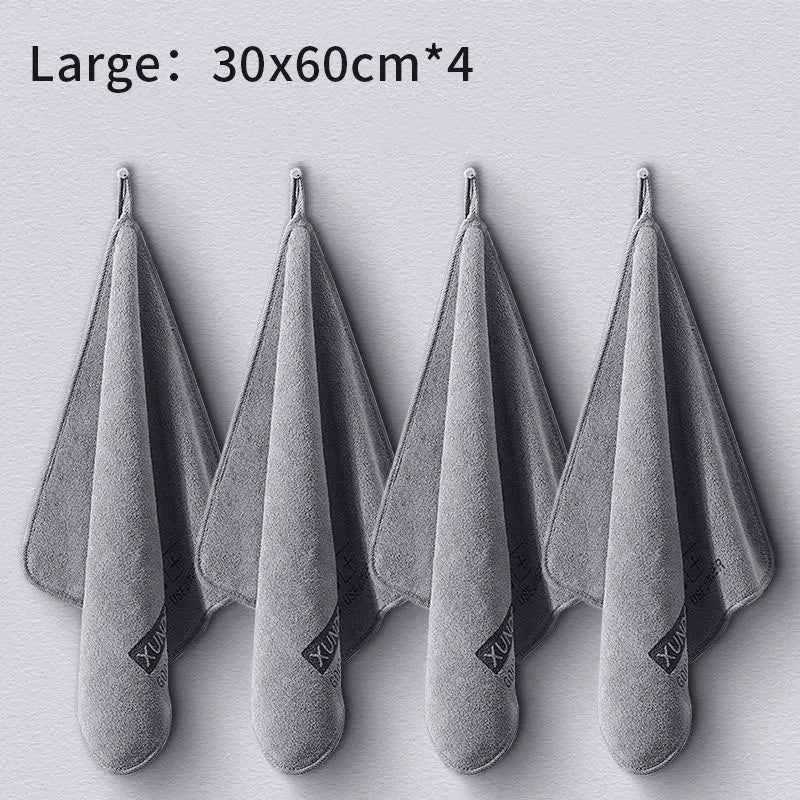 High - end Microfiber Auto Wash Towel Car Cleaning Drying Cloth Hemming Car Care Cloth Detailing Car Wash Towel - PCWLDASHRES