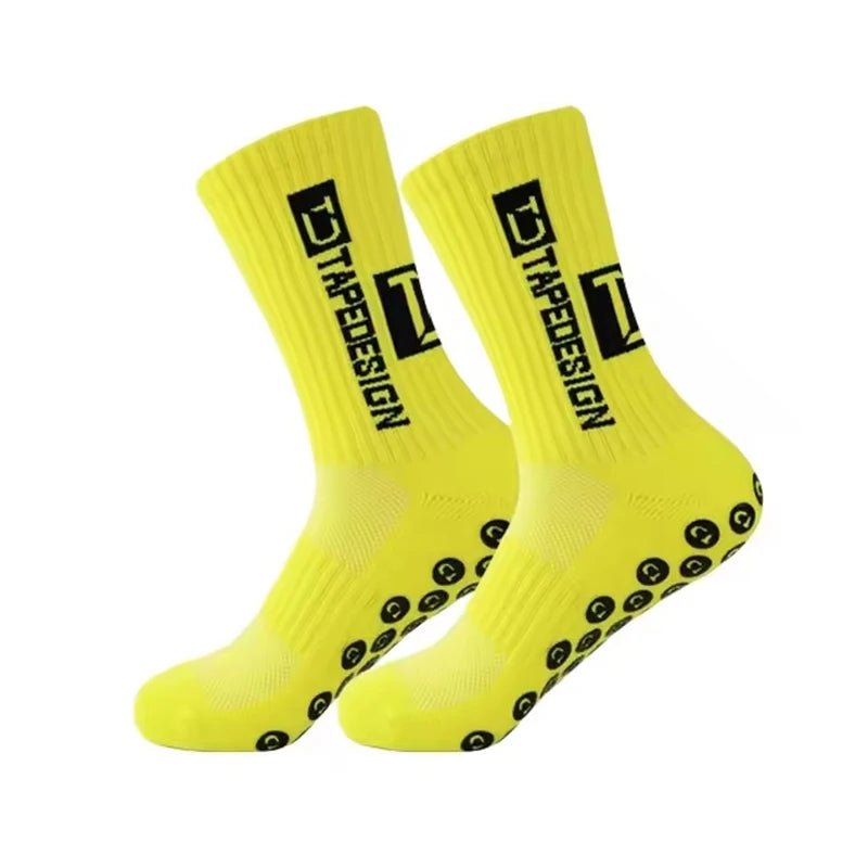 High Quality Wear - Resistant Football Socks Soft Breathable Thick Sports Socks Adhesive Anti Slip Sweat Absorbing Football Socks - PCWLDASHRES