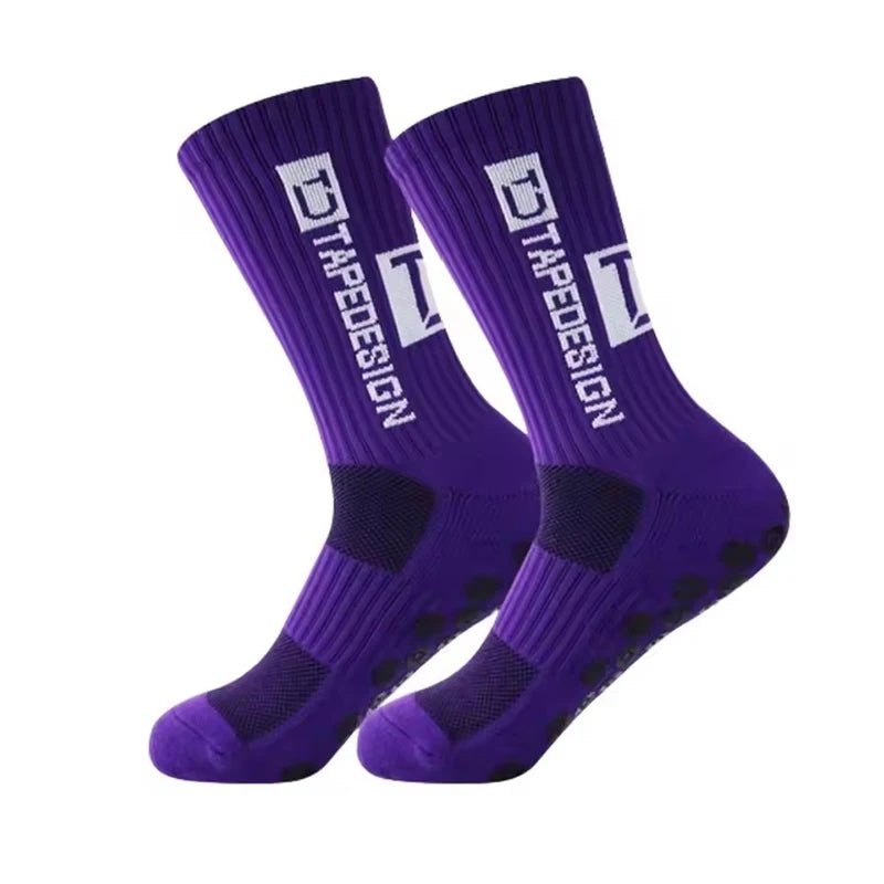 High Quality Wear - Resistant Football Socks Soft Breathable Thick Sports Socks Adhesive Anti Slip Sweat Absorbing Football Socks - PCWLDASHRES