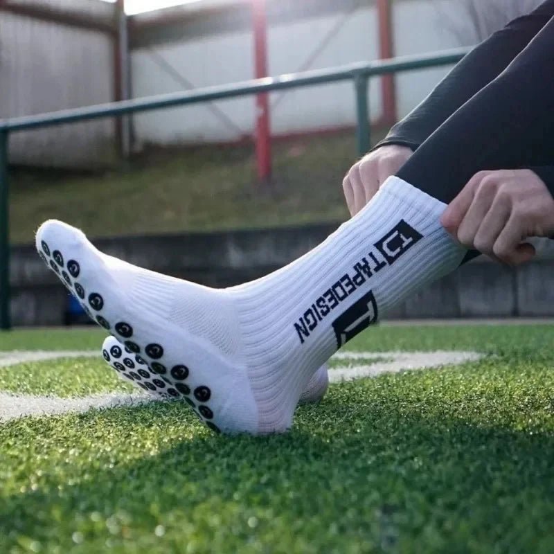 High Quality Wear - Resistant Football Socks Soft Breathable Thick Sports Socks Adhesive Anti Slip Sweat Absorbing Football Socks - PCWLDASHRES
