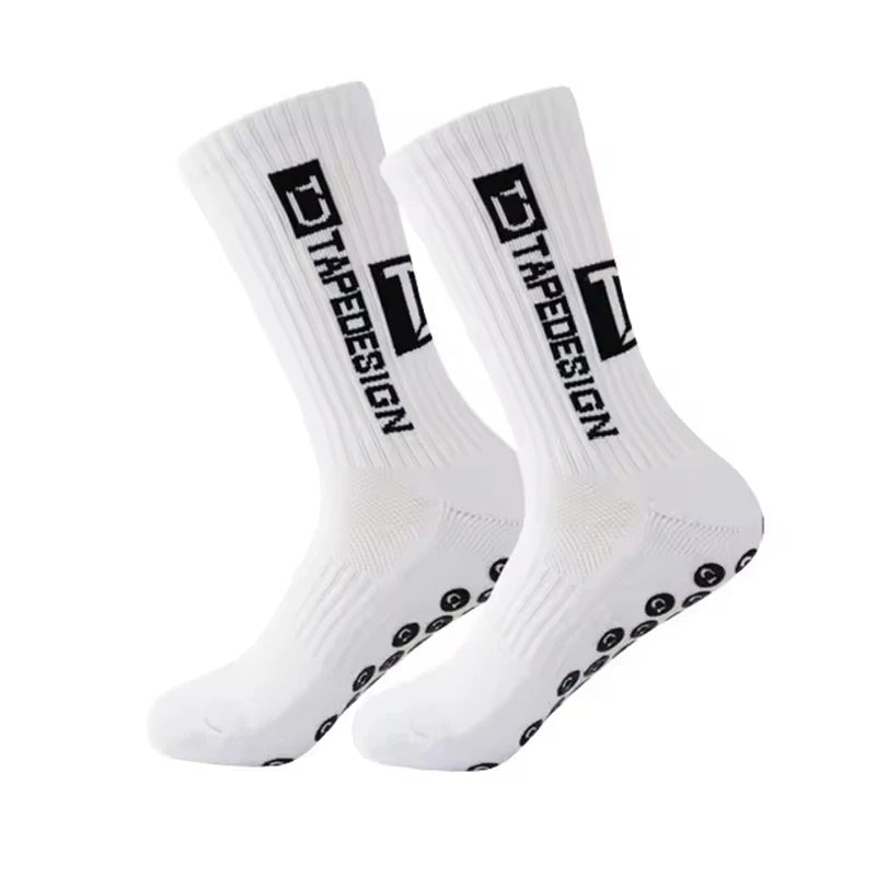 High Quality Wear - Resistant Football Socks Soft Breathable Thick Sports Socks Adhesive Anti Slip Sweat Absorbing Football Socks - PCWLDASHRES