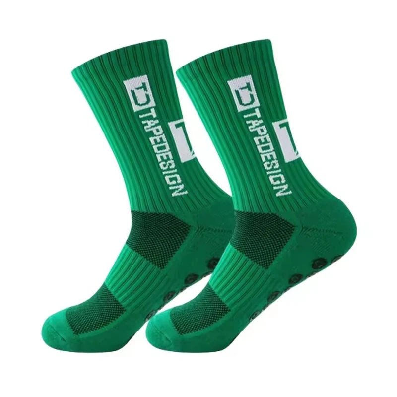 High Quality Wear - Resistant Football Socks Soft Breathable Thick Sports Socks Adhesive Anti Slip Sweat Absorbing Football Socks - PCWLDASHRES