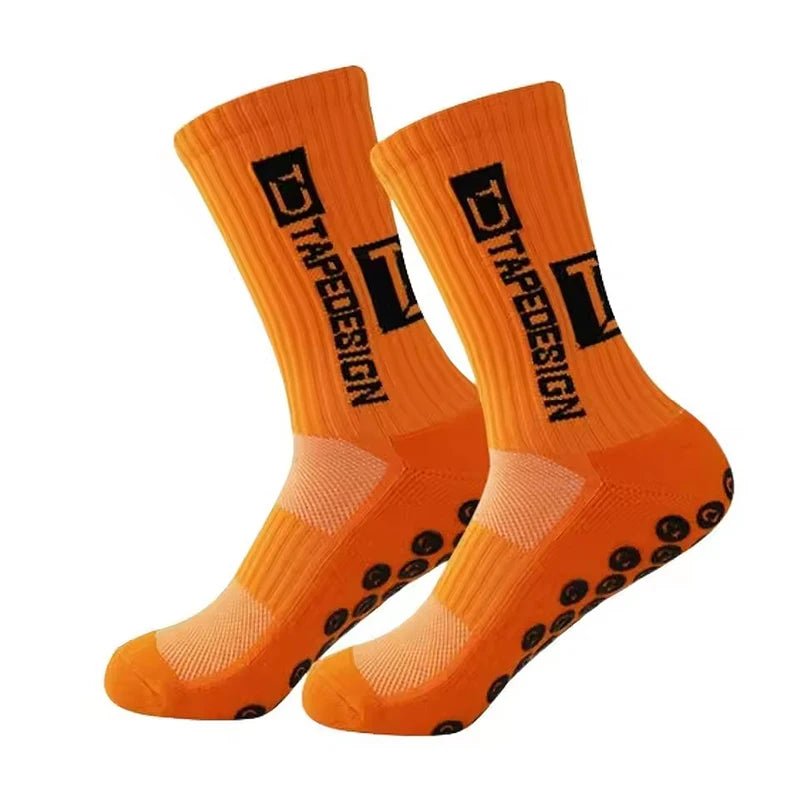 High Quality Wear - Resistant Football Socks Soft Breathable Thick Sports Socks Adhesive Anti Slip Sweat Absorbing Football Socks - PCWLDASHRES