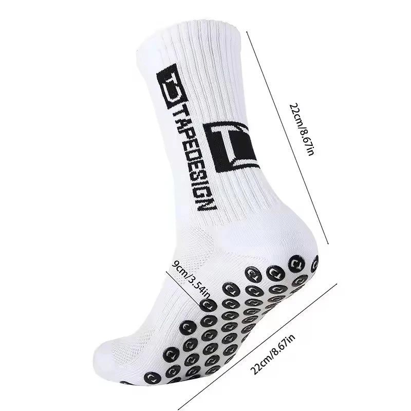 High Quality Wear - Resistant Football Socks Soft Breathable Thick Sports Socks Adhesive Anti Slip Sweat Absorbing Football Socks - PCWLDASHRES