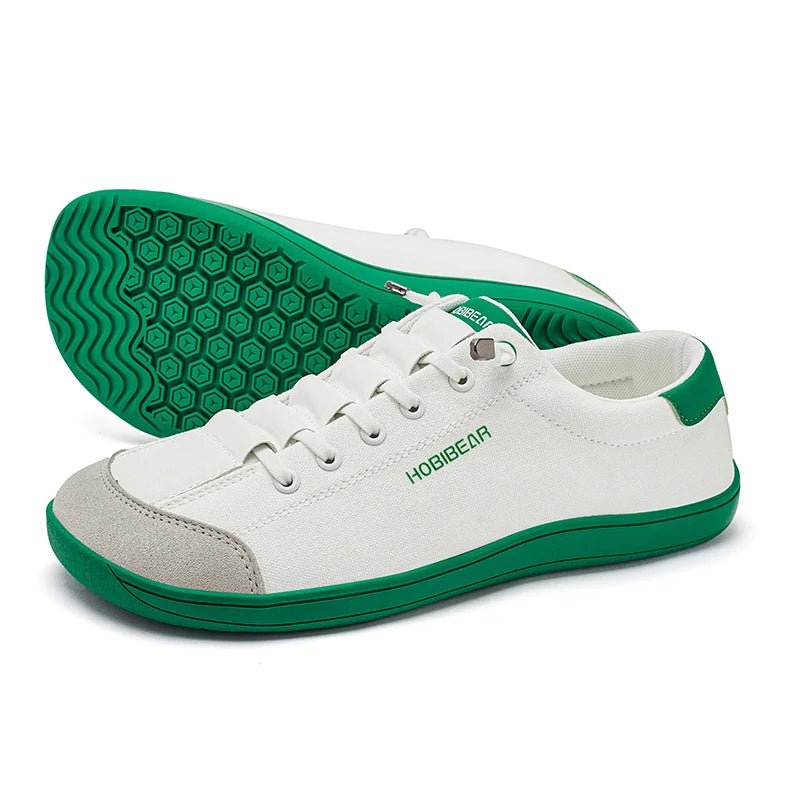 HOBIBEAR Womens Mens Barefoot Shoes | Zero Drop | Wide Toe Casual Canvas Sneakers Minimalist Walking Shoes - PCWLDASHRES