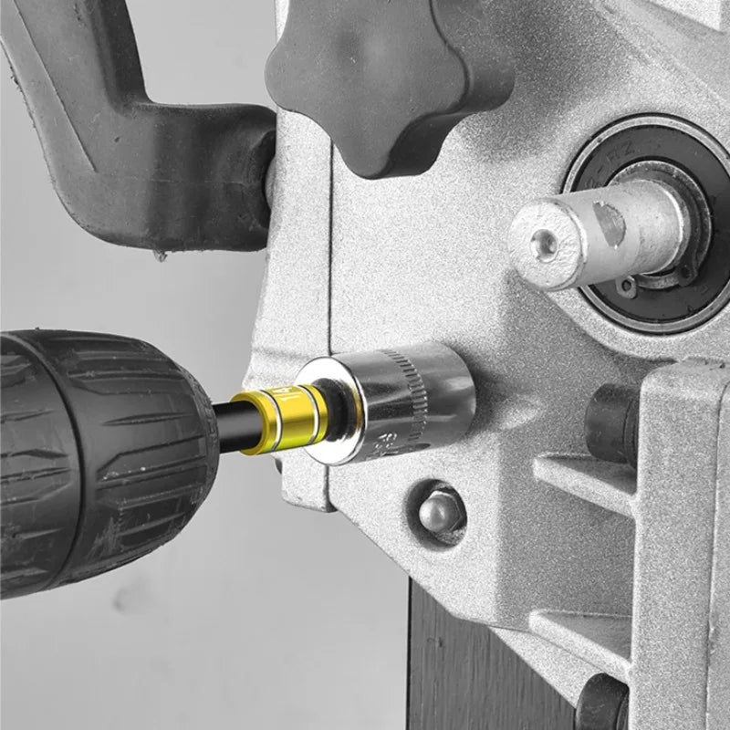 Impact Driver Socket Extension Adapter Extended Converter Power Drill Hex To High Speed Nut Male Square Wrench tools 1/4 3/8 1/2 - PCWLDASHRES