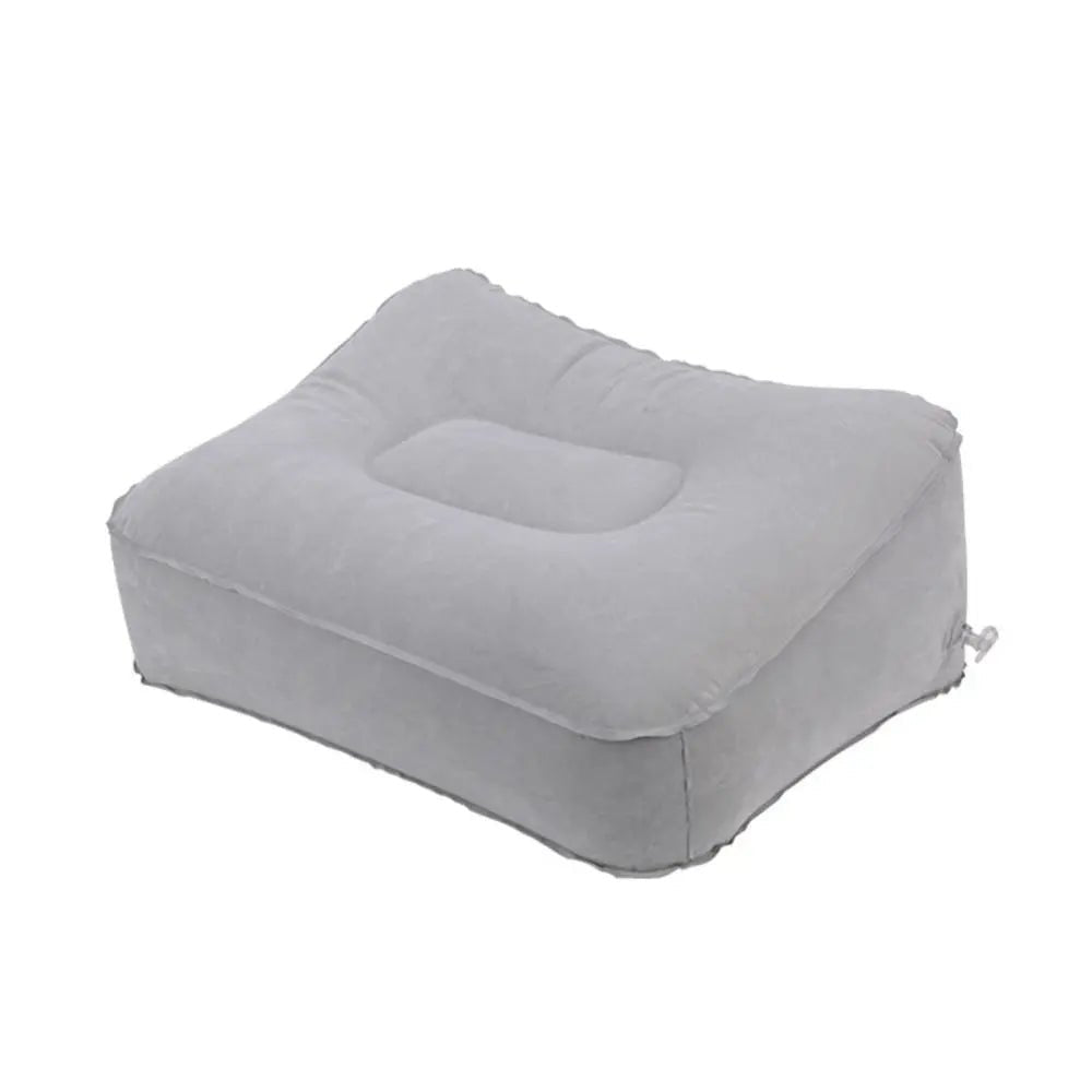 Inflatable Soft Footrest Pillow PVC Inflatable Foot Rest Pillow Cushion Air Travel Office Home Leg Up Relaxing Feet Almohada - PCWLDASHRES