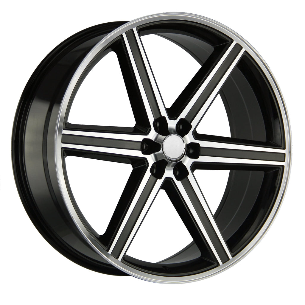 Iroc Gloss Black Machined - PCWLDASHRES