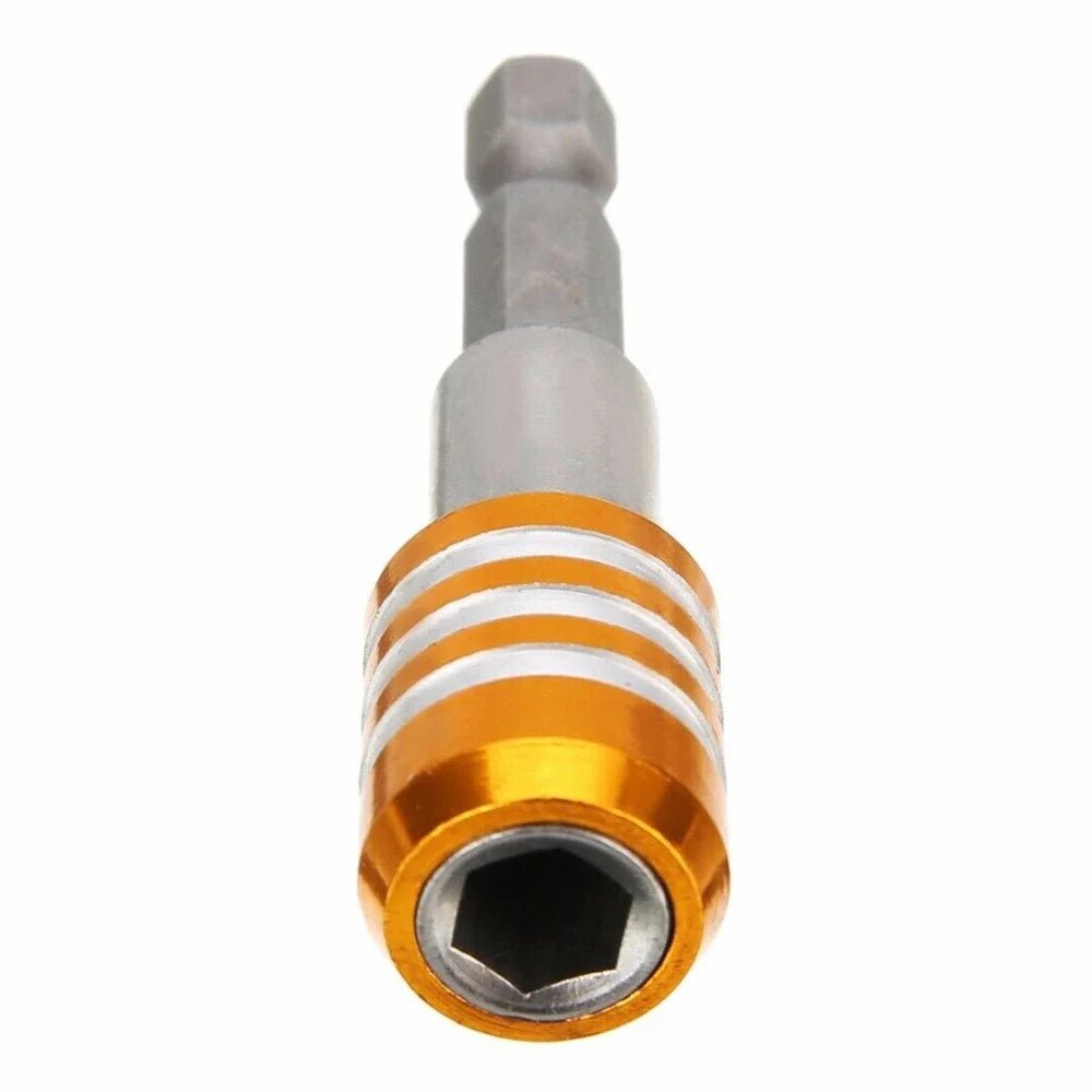 Krachtige 60mm 1/4 Hex Shank Quick Release Electric Drill Adapter No Magnetic Screwdriver Bit Holder Power Tool Accessories - PCWLDASHRES