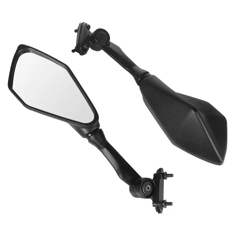 Left and Right Mirrors in Black for Kawasaki Ninja 650R (2009 - 2016) & 400R (2010 - 2014) - PCWLDASHRES