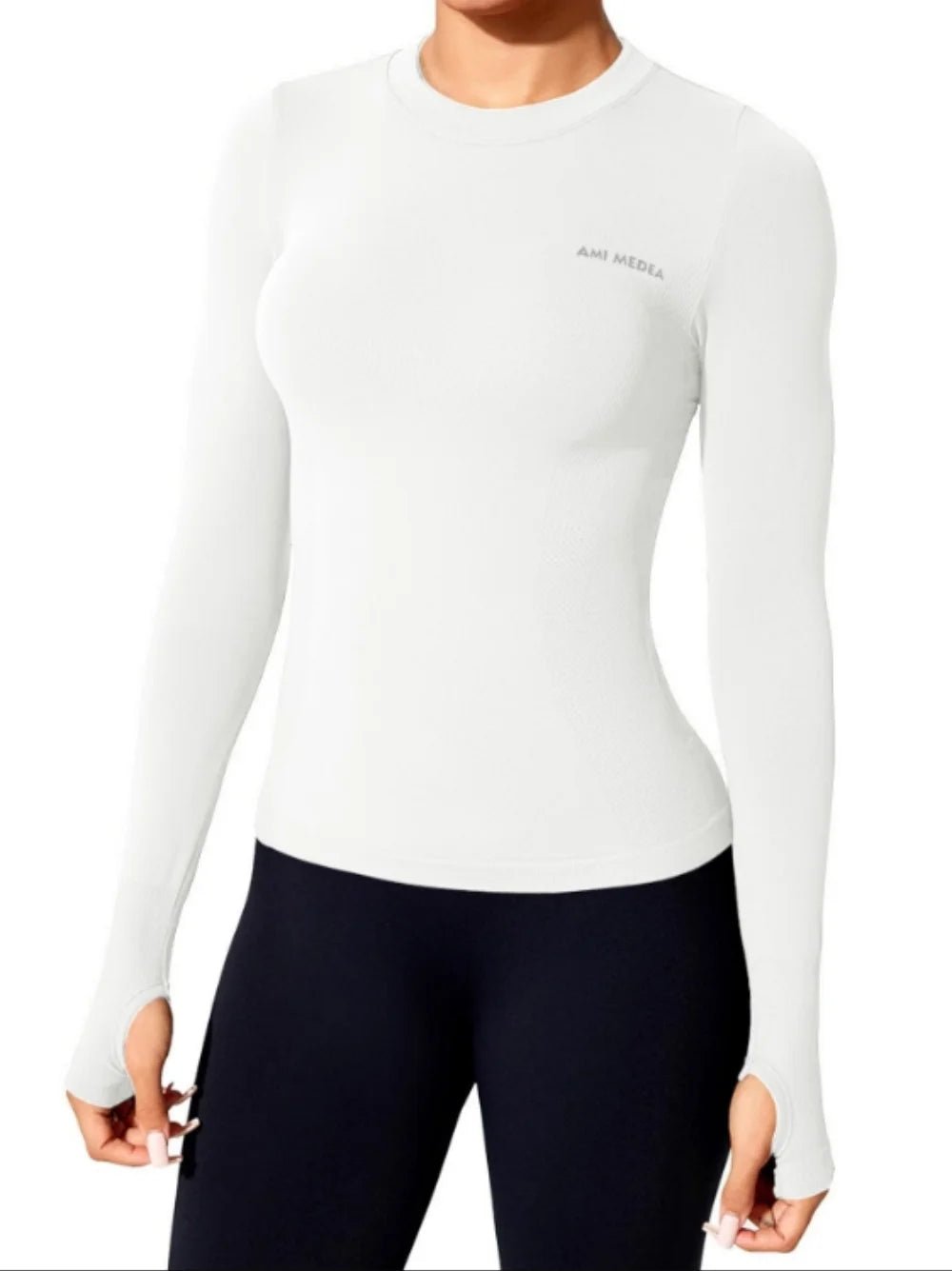 Long Sleeve Yoga Shirts Sport Top Fitness Clothes Wear for Women Gym Femme Jersey Mujer Running - PCWLDASHRES