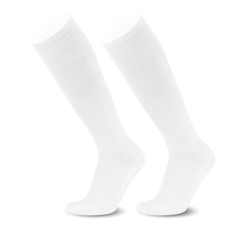 Loogdeel 1Pair EU30 - 44 Football Sports Socks Long Knee Cotton Kids Basketball Stockings Soccer Baseball Adults Children Socks - PCWLDASHRES