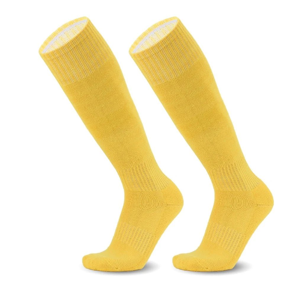 Loogdeel 1Pair EU30 - 44 Football Sports Socks Long Knee Cotton Kids Basketball Stockings Soccer Baseball Adults Children Socks - PCWLDASHRES