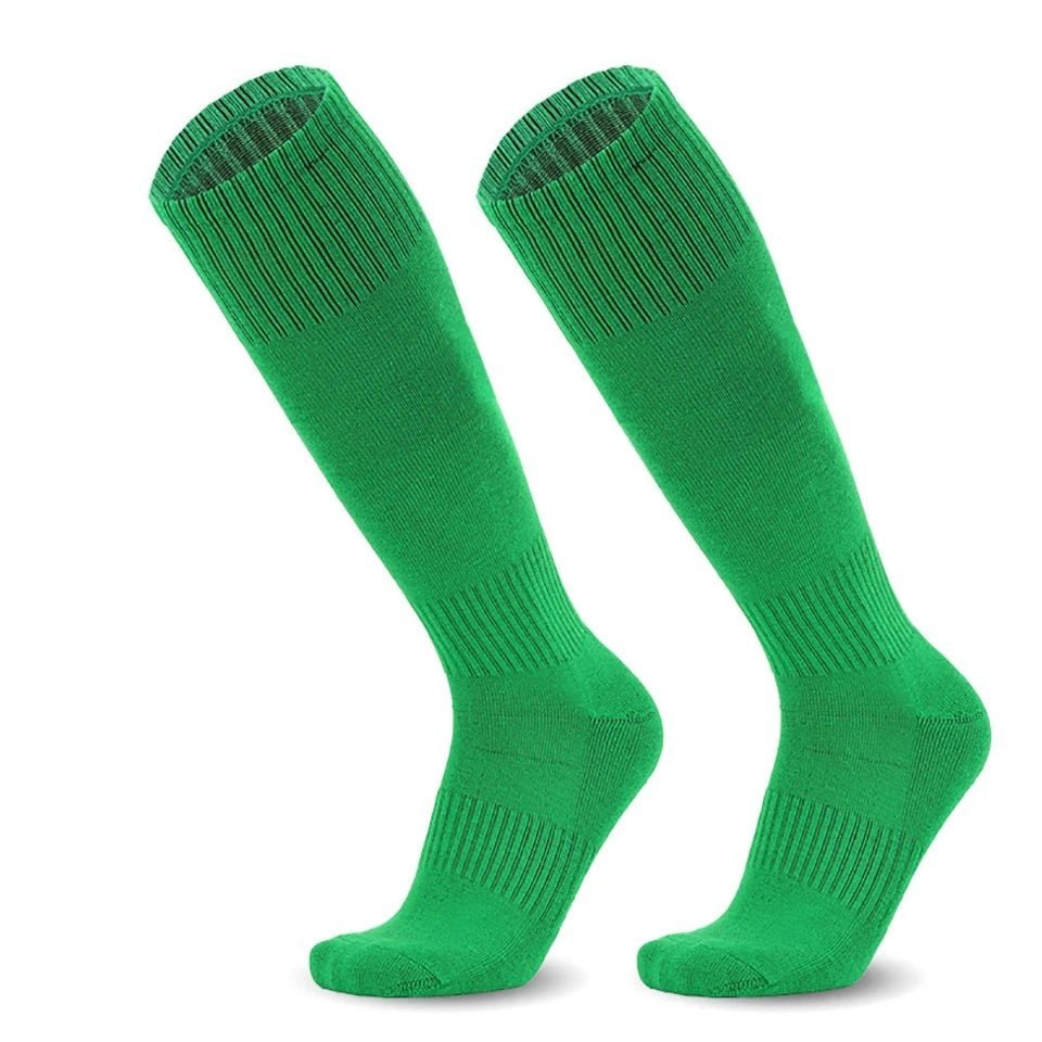 Loogdeel 1Pair EU30 - 44 Football Sports Socks Long Knee Cotton Kids Basketball Stockings Soccer Baseball Adults Children Socks - PCWLDASHRES