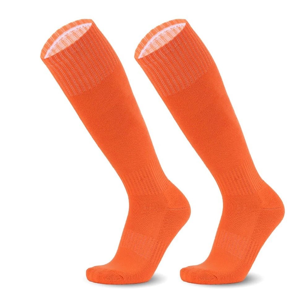 Loogdeel 1Pair EU30 - 44 Football Sports Socks Long Knee Cotton Kids Basketball Stockings Soccer Baseball Adults Children Socks - PCWLDASHRES