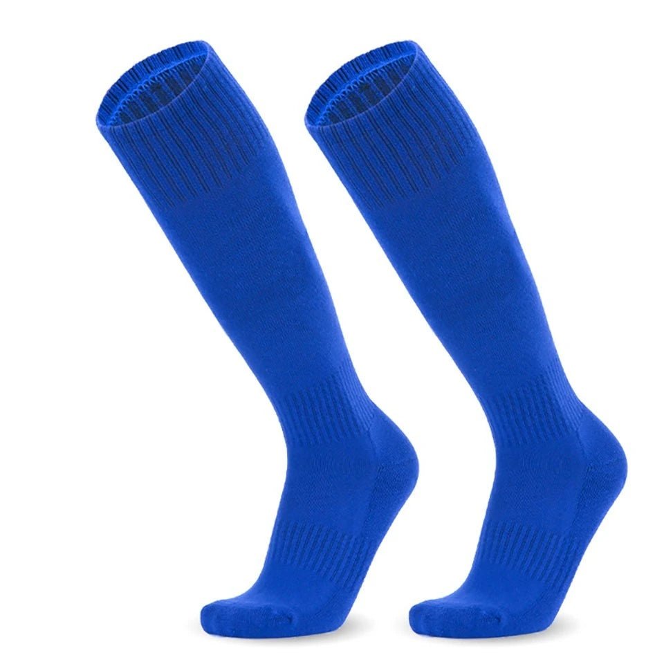 Loogdeel 1Pair EU30 - 44 Football Sports Socks Long Knee Cotton Kids Basketball Stockings Soccer Baseball Adults Children Socks - PCWLDASHRES