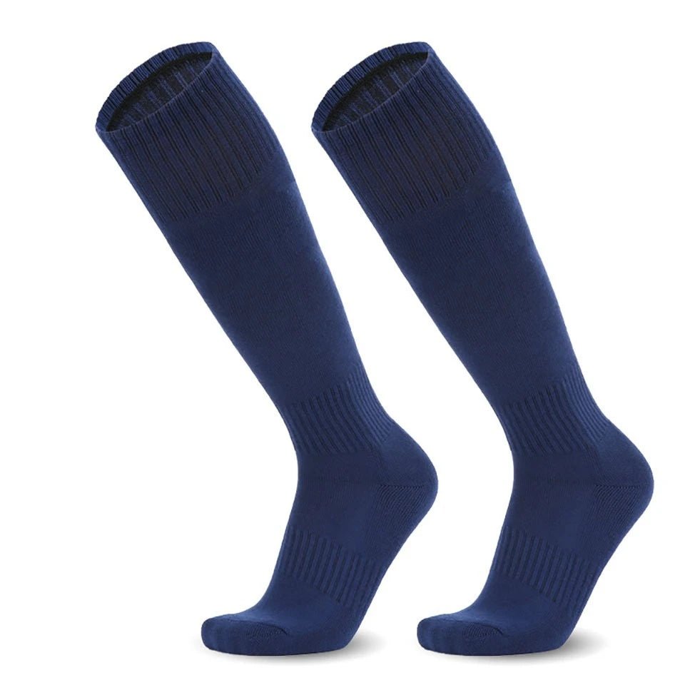Loogdeel 1Pair EU30 - 44 Football Sports Socks Long Knee Cotton Kids Basketball Stockings Soccer Baseball Adults Children Socks - PCWLDASHRES