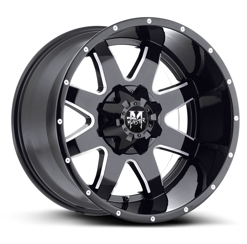 M08 Gloss Black Milled - PCWLDASHRES