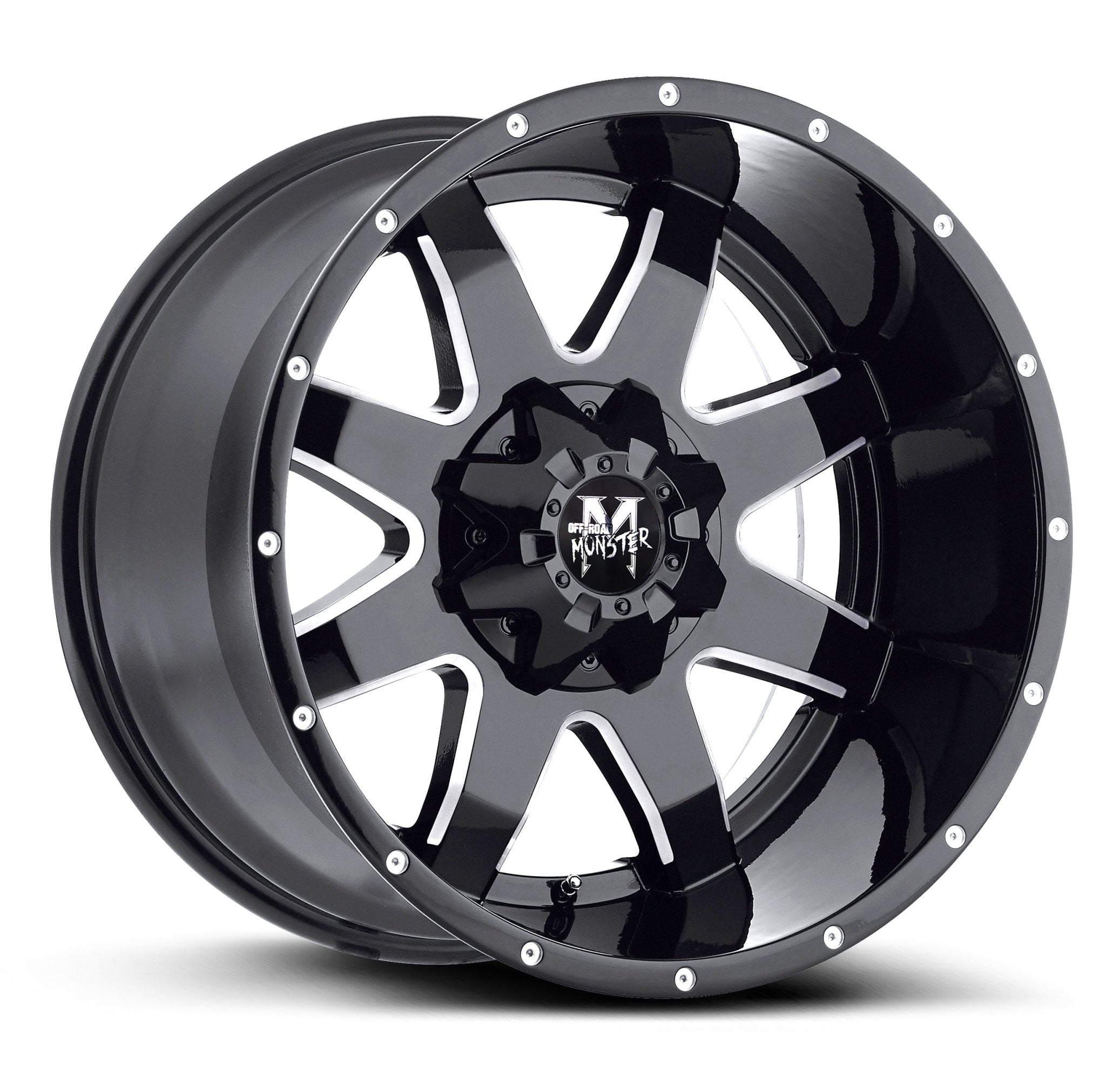 M08 Gloss Black Milled - PCWLDASHRES