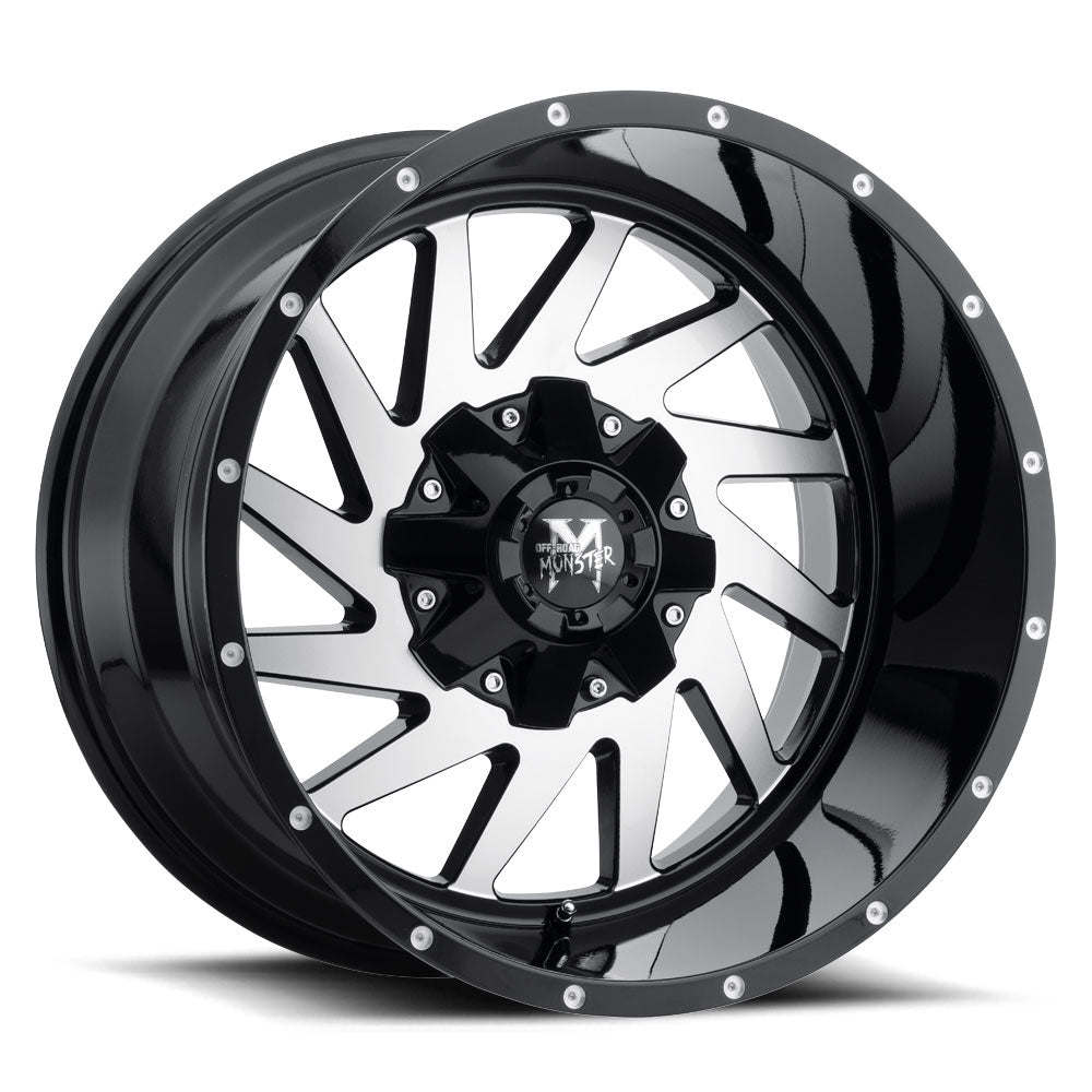 M12 Gloss Black Machined - PCWLDASHRES