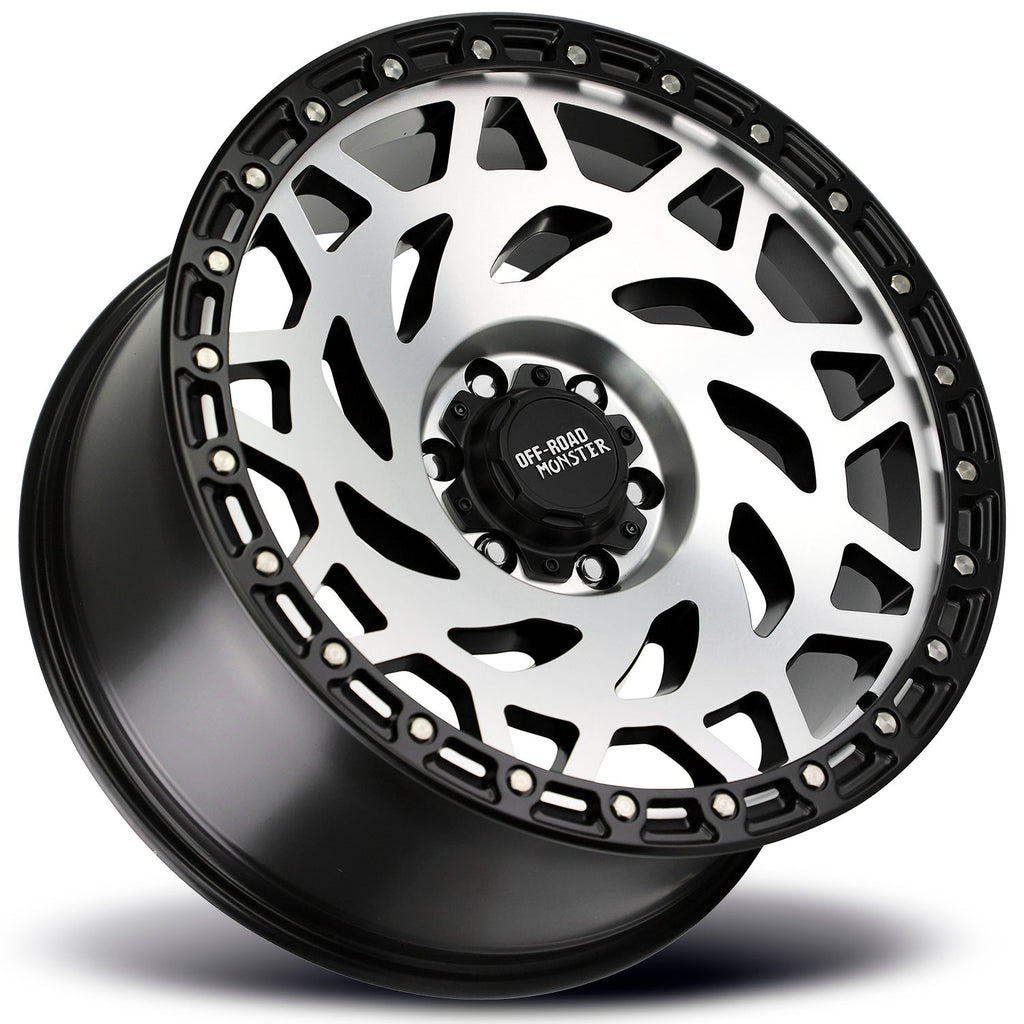 M50 Gloss Black Machined Black Rim - PCWLDASHRES