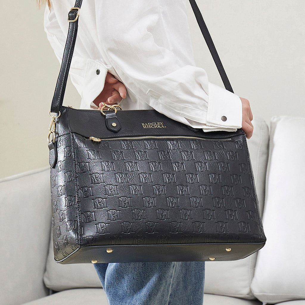Madalyn Rustic Vegan Leather Weekender Tote Bag - PCWLDASHRES
