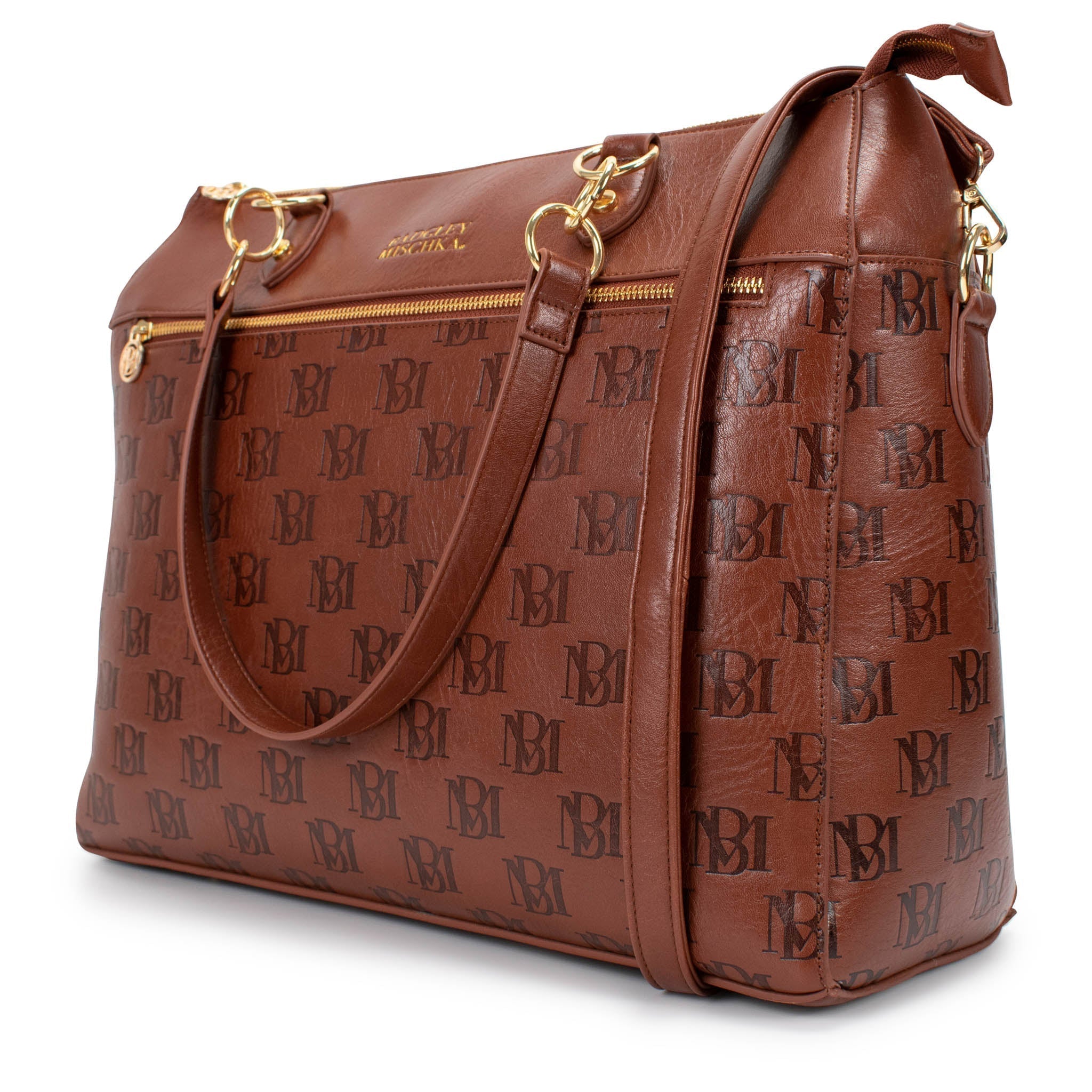 Madalyn Rustic Vegan Leather Weekender Tote Bag - PCWLDASHRES