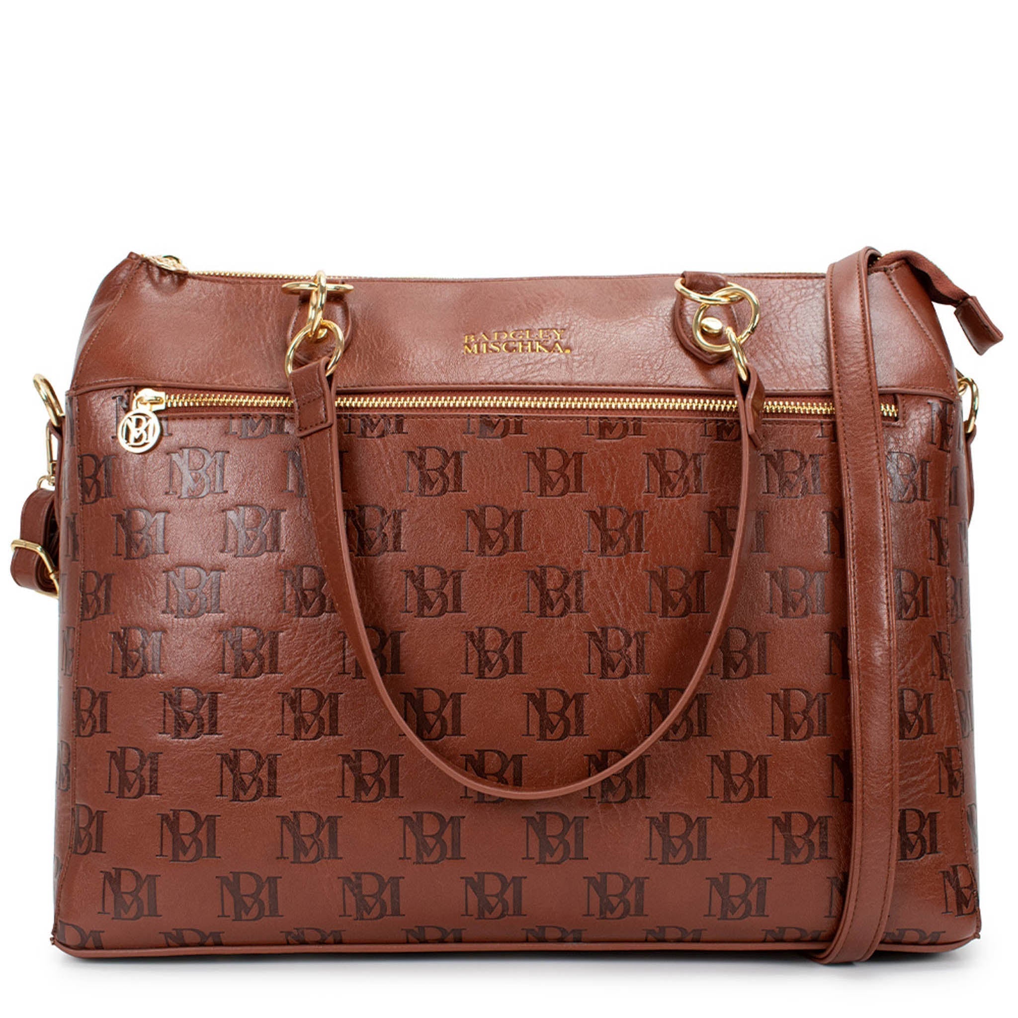Madalyn Rustic Vegan Leather Weekender Tote Bag - PCWLDASHRES