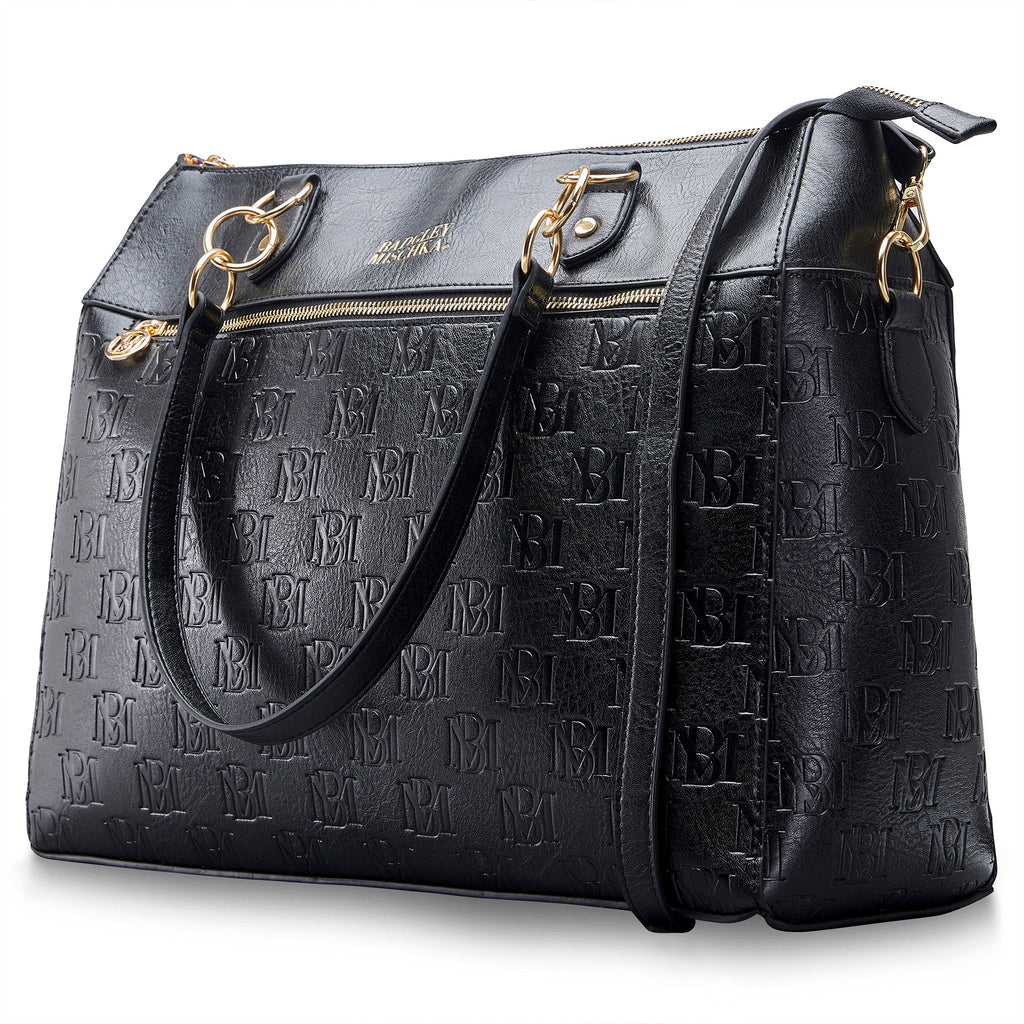 Madalyn Rustic Vegan Leather Weekender Tote Bag - PCWLDASHRES